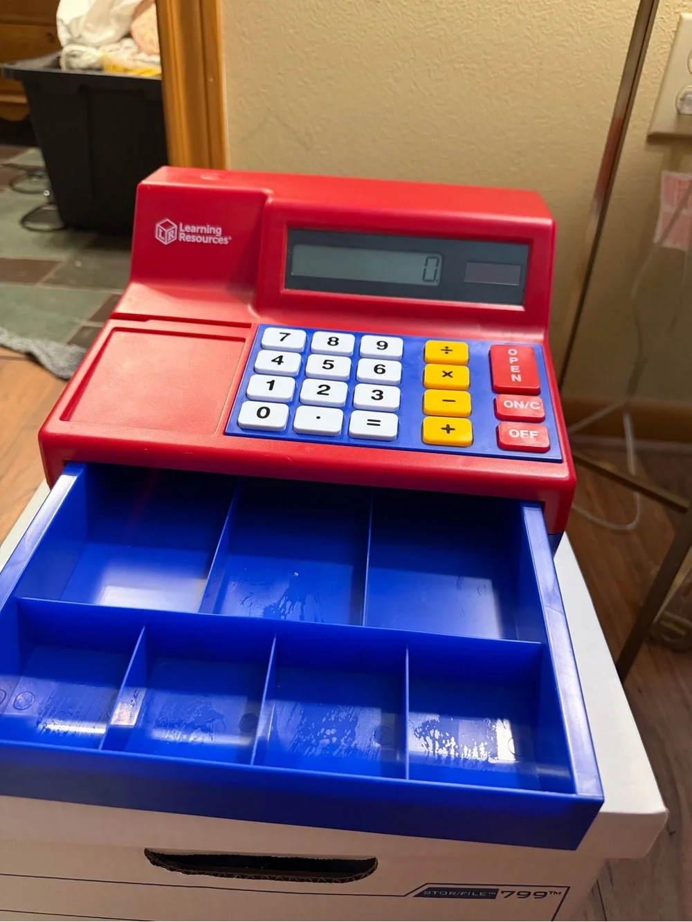 Learning Resources Pretend Play Cash Register with Play Money